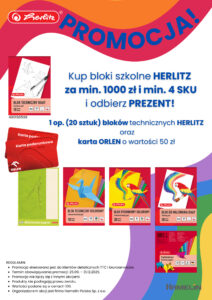 BLOKI SZKOLNE HERLITZ DETAL TTC Biuroserwis Q4 2025