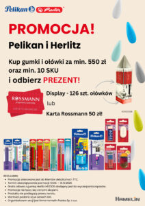 GUMKI I OŁÓWKI PELIKAN HERLITZ DETAL TTC Q4 2025