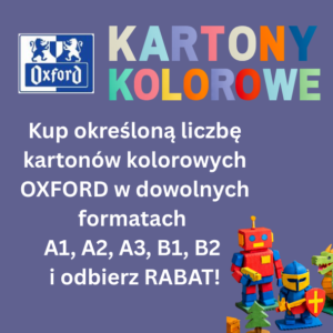 KARTONY KOLOROWE OXFORD RABATY DETAL TTC Q1 2026